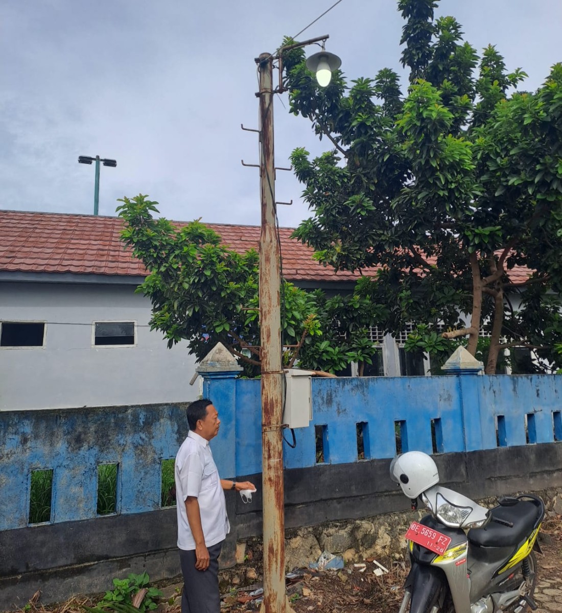 Fokus Pemeliharaan Fasilitas Publik, Lampu Penerangan TPU Yosodadi Metro Dipantau Intensif​