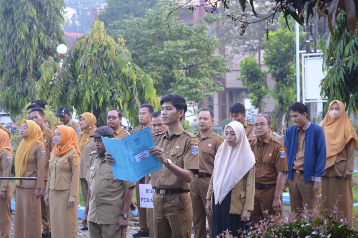 Optimalkan Penyerapan BSPS 2026, Disperkim Kota Metro Evaluasi Pergeseran Data Penerima pada Apel Mingguan