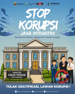 Bangunan Kokoh, Integritas Tetap Terjaga! Komitmen Dinas Perkim Kota Metro Melawan Korupsi