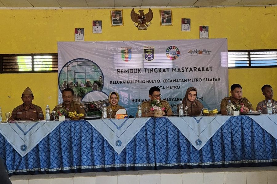 Wujudkan Permukiman Berkelanjutan, Dinas Perkim Metro Ikut Serta Dalam Sosialisasi Hunian Hijau Masyarakat (H2M) TA. 2026 di Rejomulyo