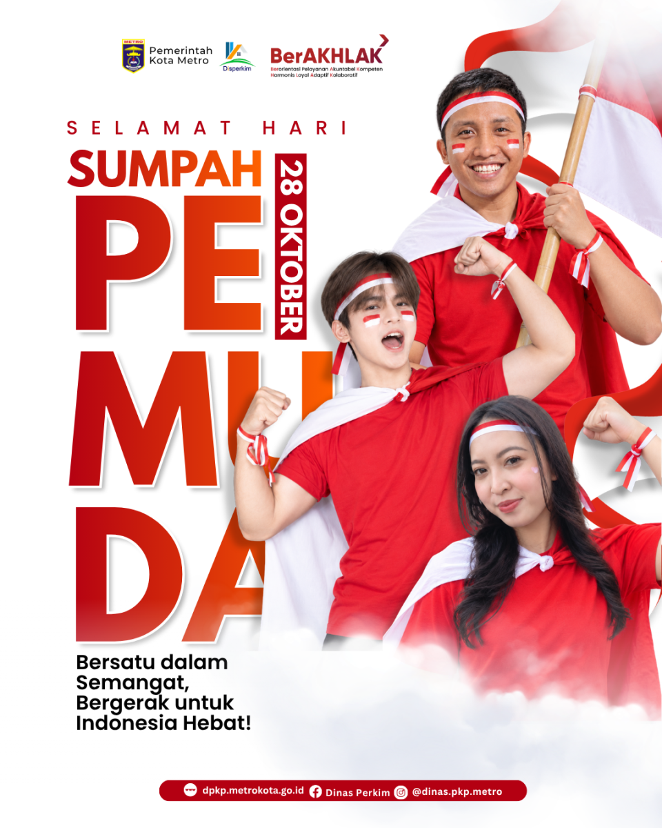 Selamat Hari Sumpah Pemuda ke-98 Tahun 2026
